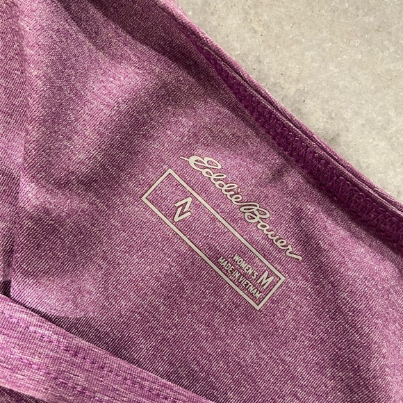 Eddie Bauer Relaxed Fit Purple Quick Dry Active Wear Long Sleeve Shirt Size M - Picture 11 of 12